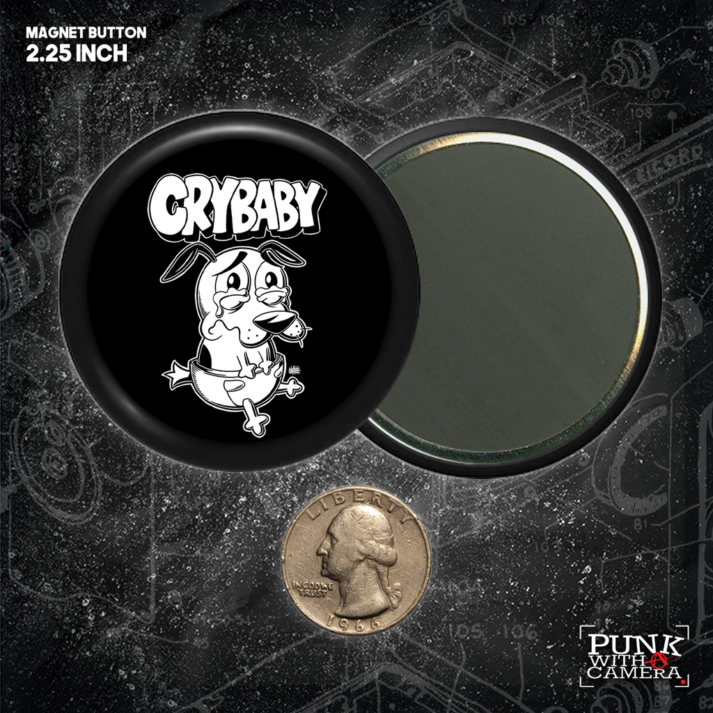 Crybaby - Buttons (1, 1.25, 1.5, & 2.25 Inch)