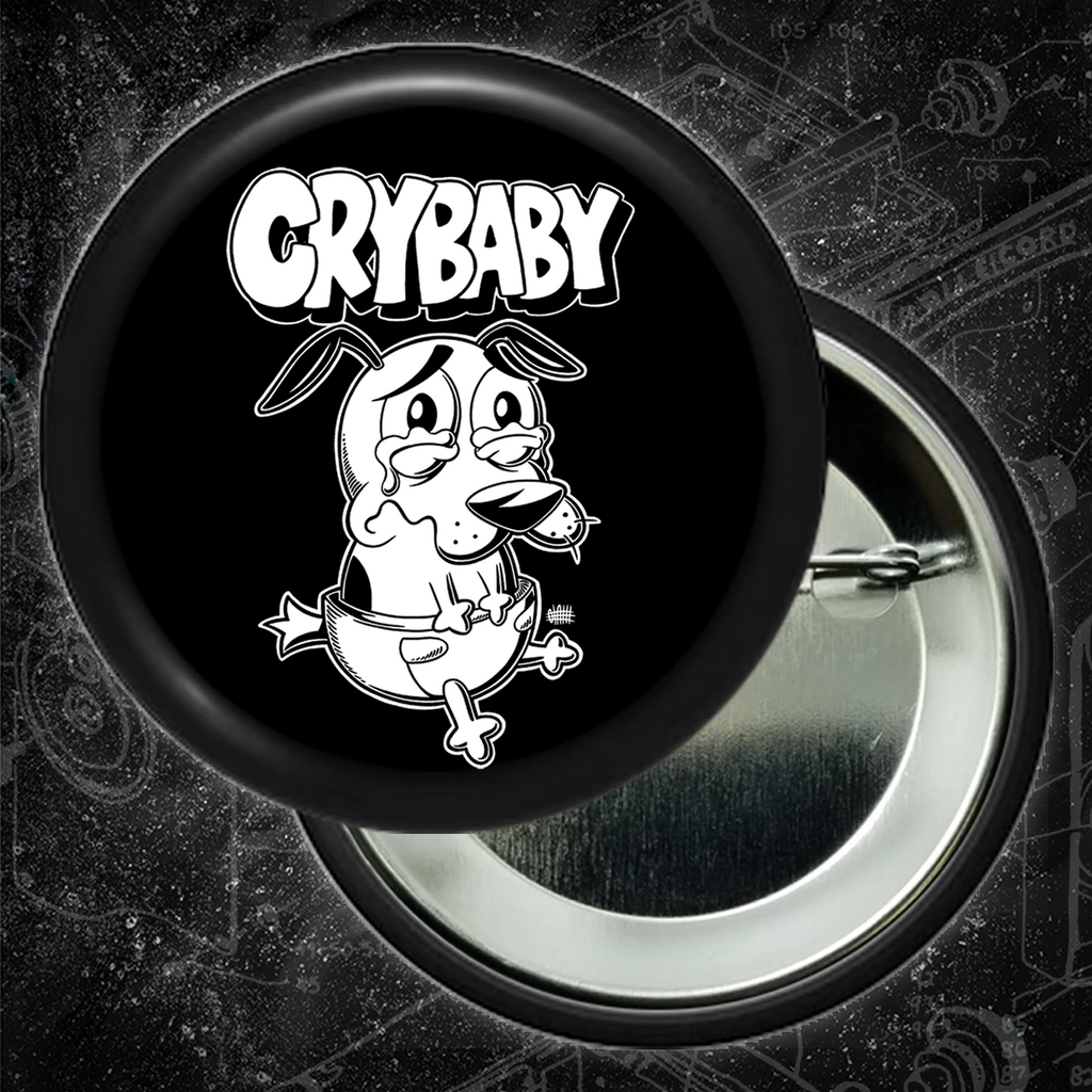 Crybaby - Buttons (1, 1.25, 1.5, & 2.25 Inch)