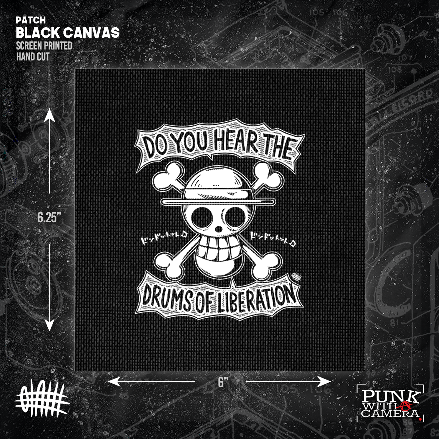 Do You Hear The Drums Of Liberation - Patch (4x4)