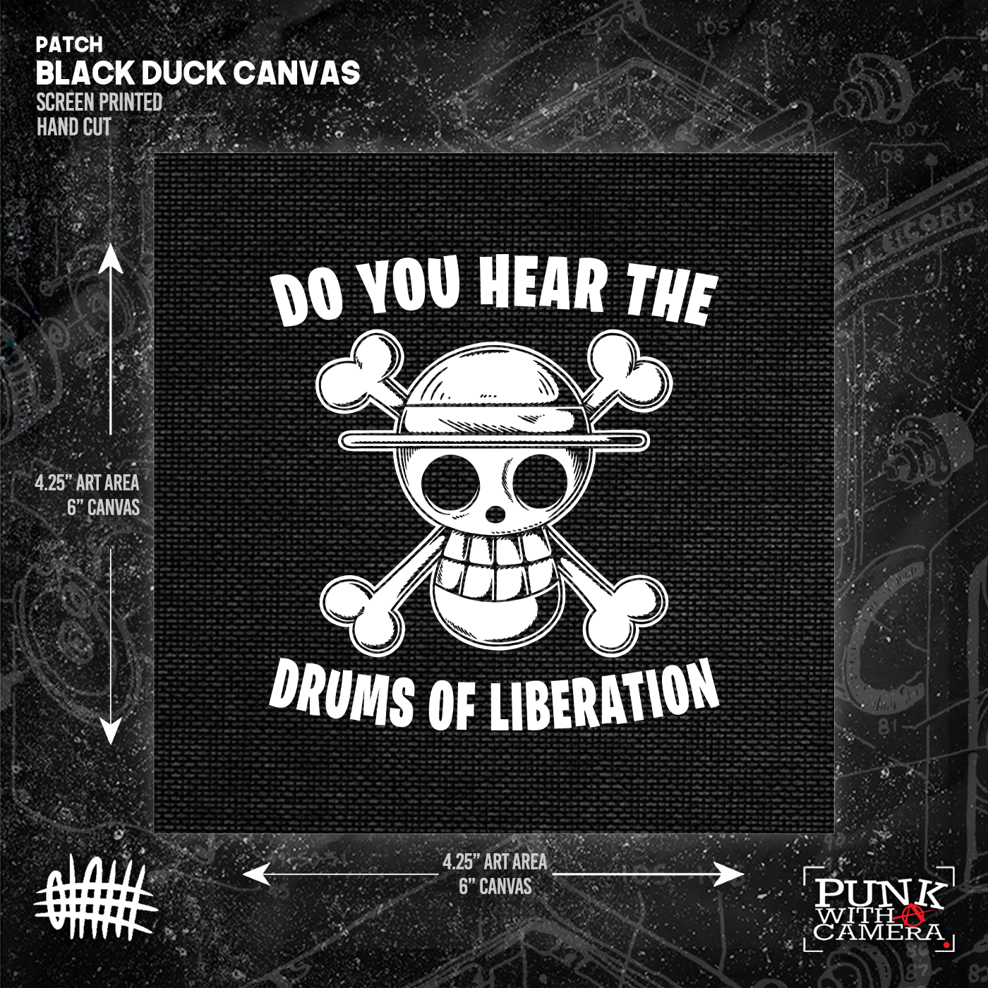 Do You Hear The Drums Of Liberation - Patch (6x6)