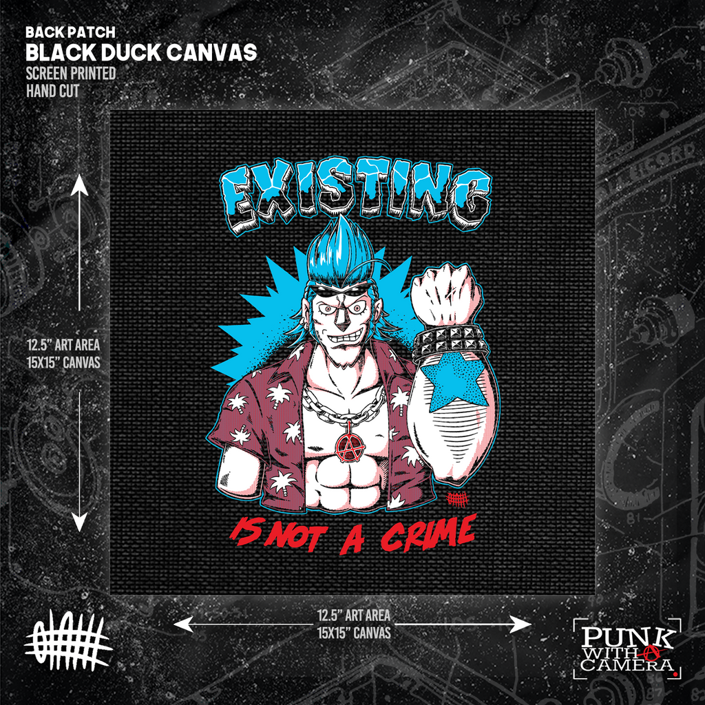 Existing Is Not A Crime - Backpatch