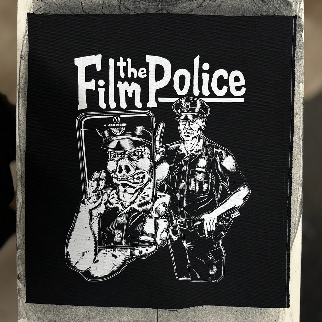Film The Police - Backpatch