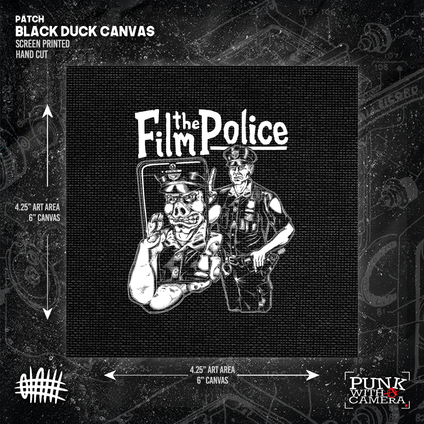 Film The Police - Patch (6x6)