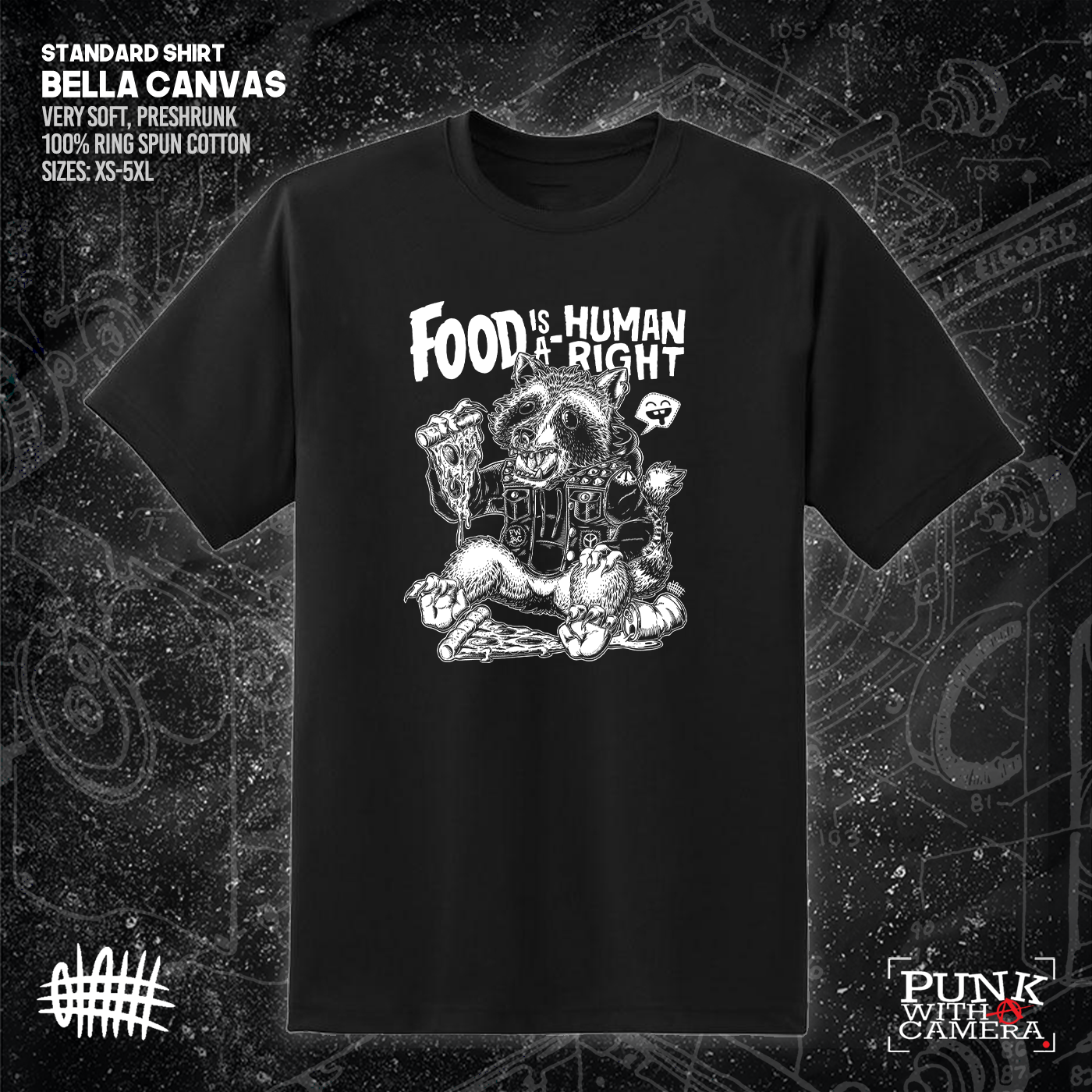 Food Is A Human Right - Olafh Ace - Mutual Aid Design