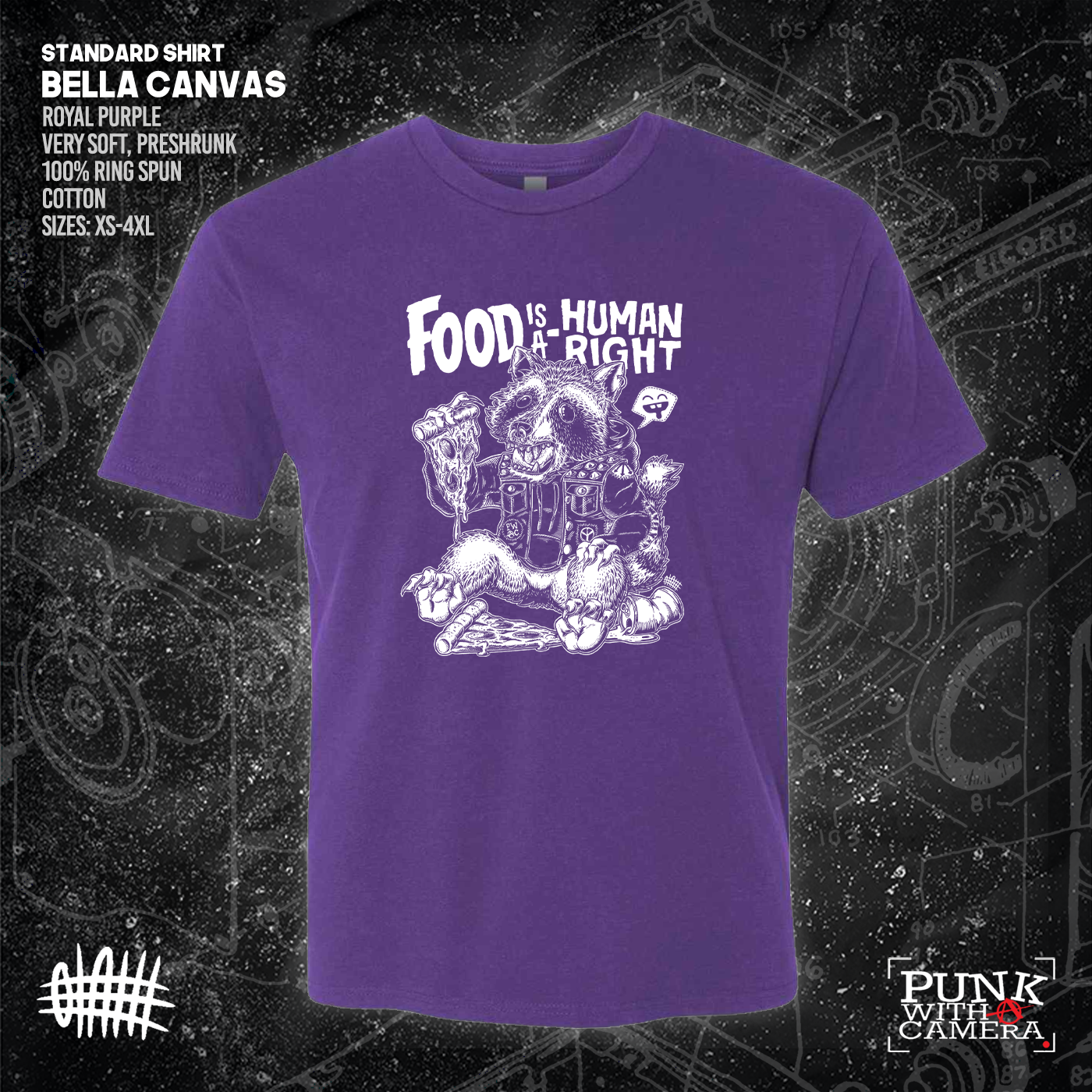 Food Is A Human Right - Olafh Ace - Mutual Aid Design