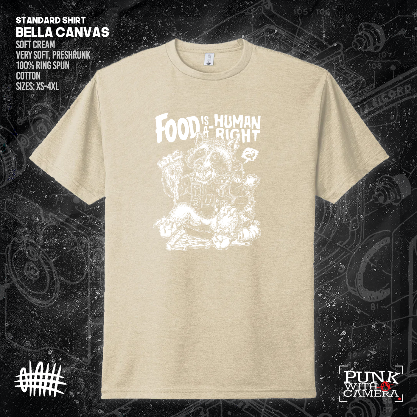 Food Is A Human Right - Olafh Ace - Mutual Aid Design