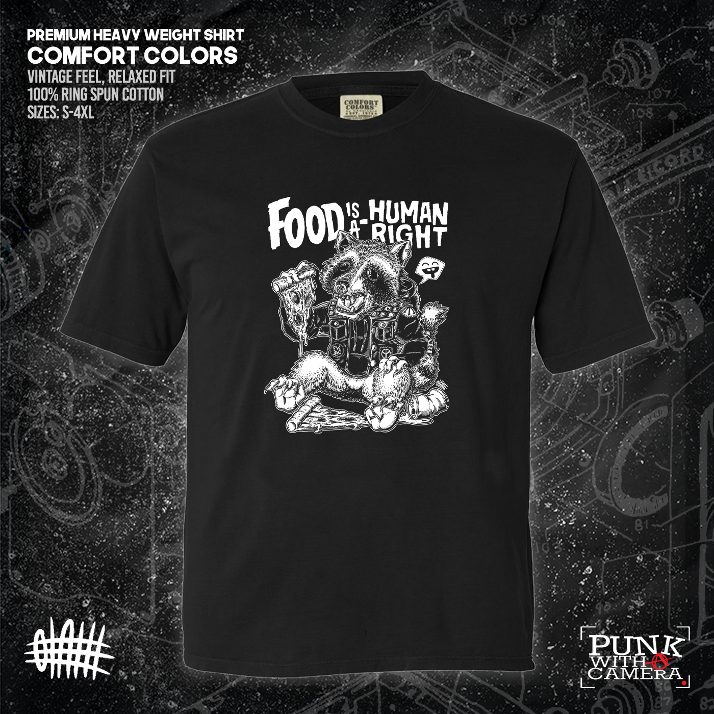 Food Is A Human Right - Olafh Ace - Mutual Aid Design