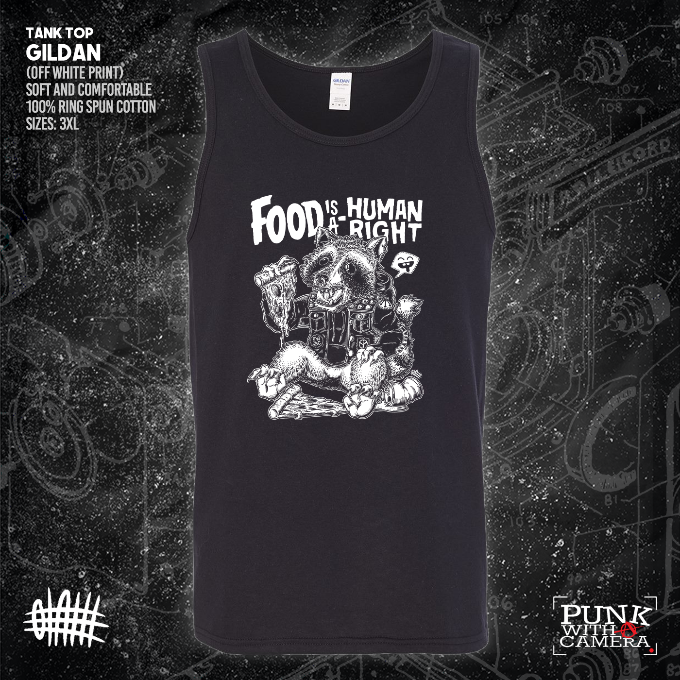 Food Is A Human Right - Olafh Ace - Mutual Aid Design