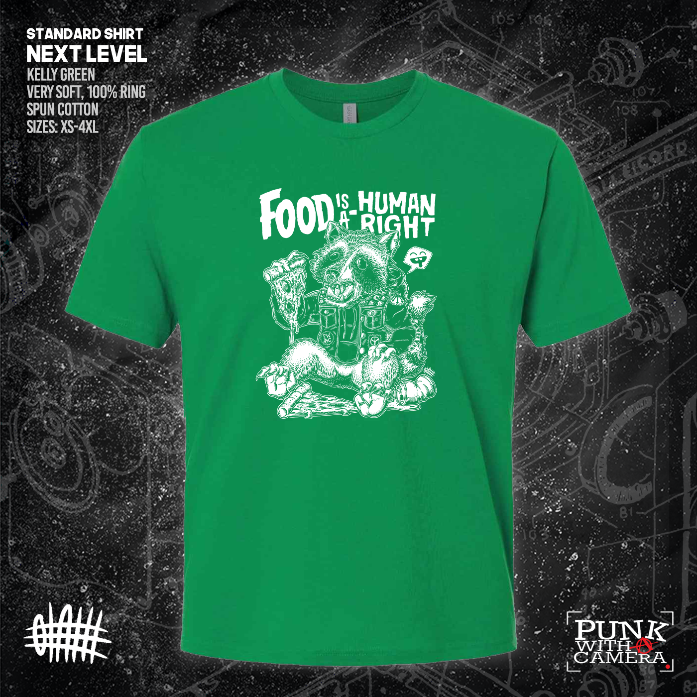 Food Is A Human Right - Olafh Ace - Mutual Aid Design