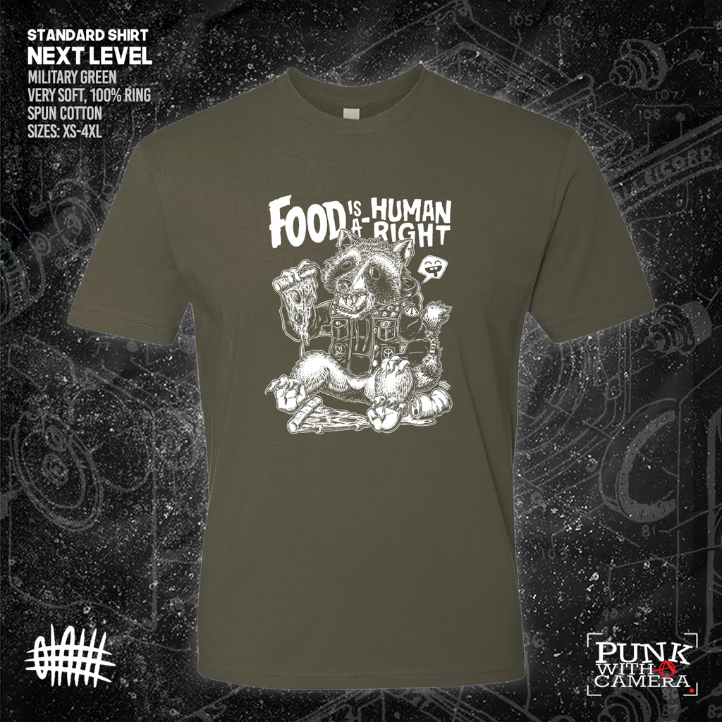 Food Is A Human Right - Olafh Ace - Mutual Aid Design