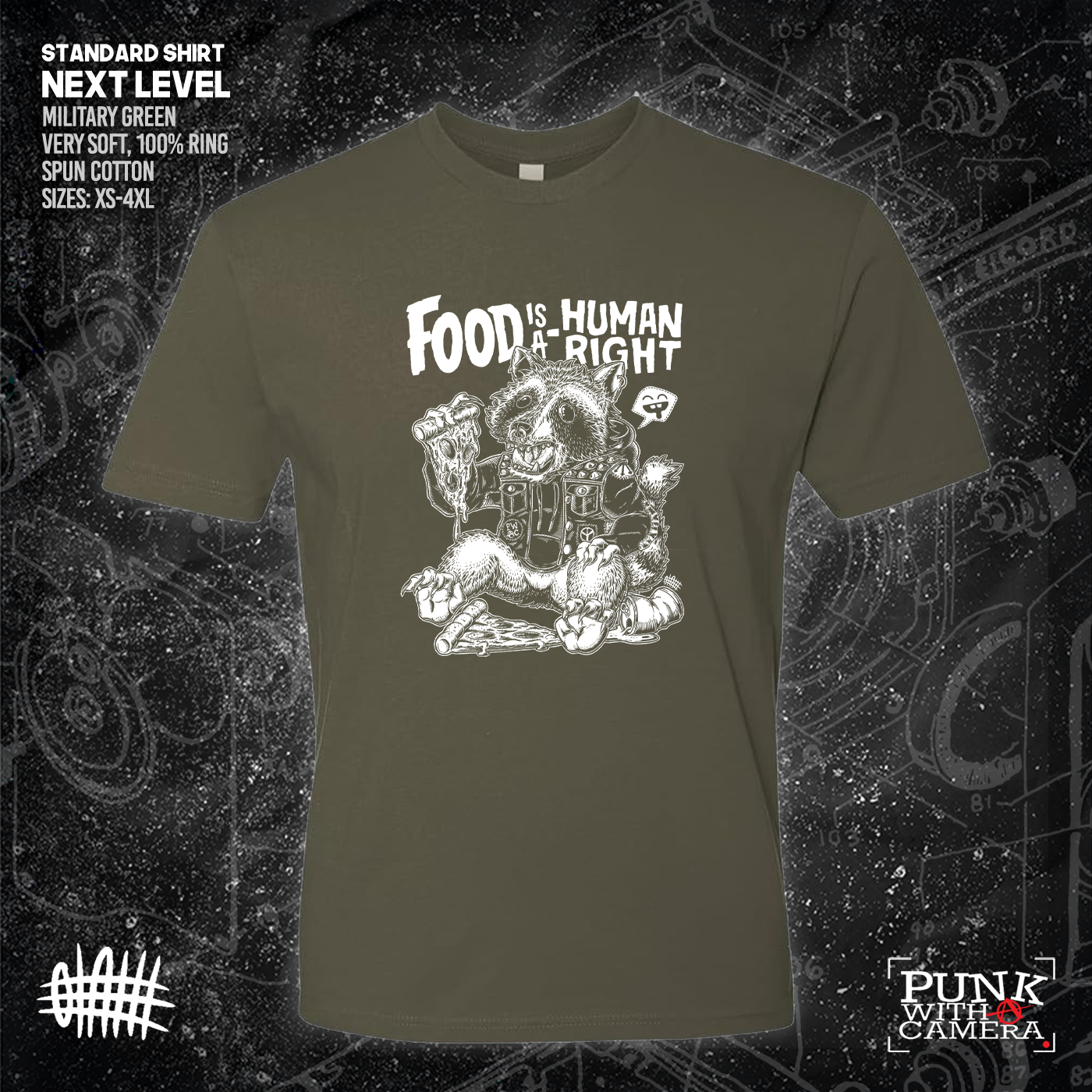 Food Is A Human Right - Olafh Ace - Mutual Aid Design
