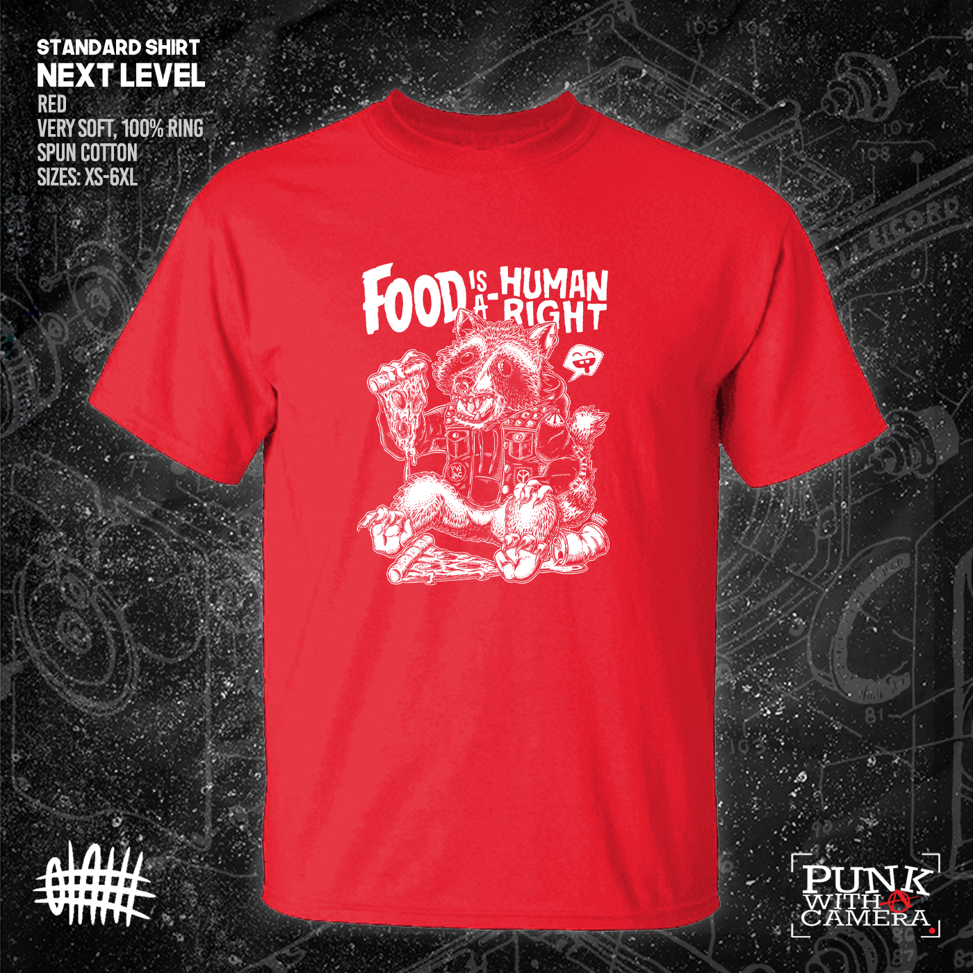 Food Is A Human Right - Olafh Ace - Mutual Aid Design