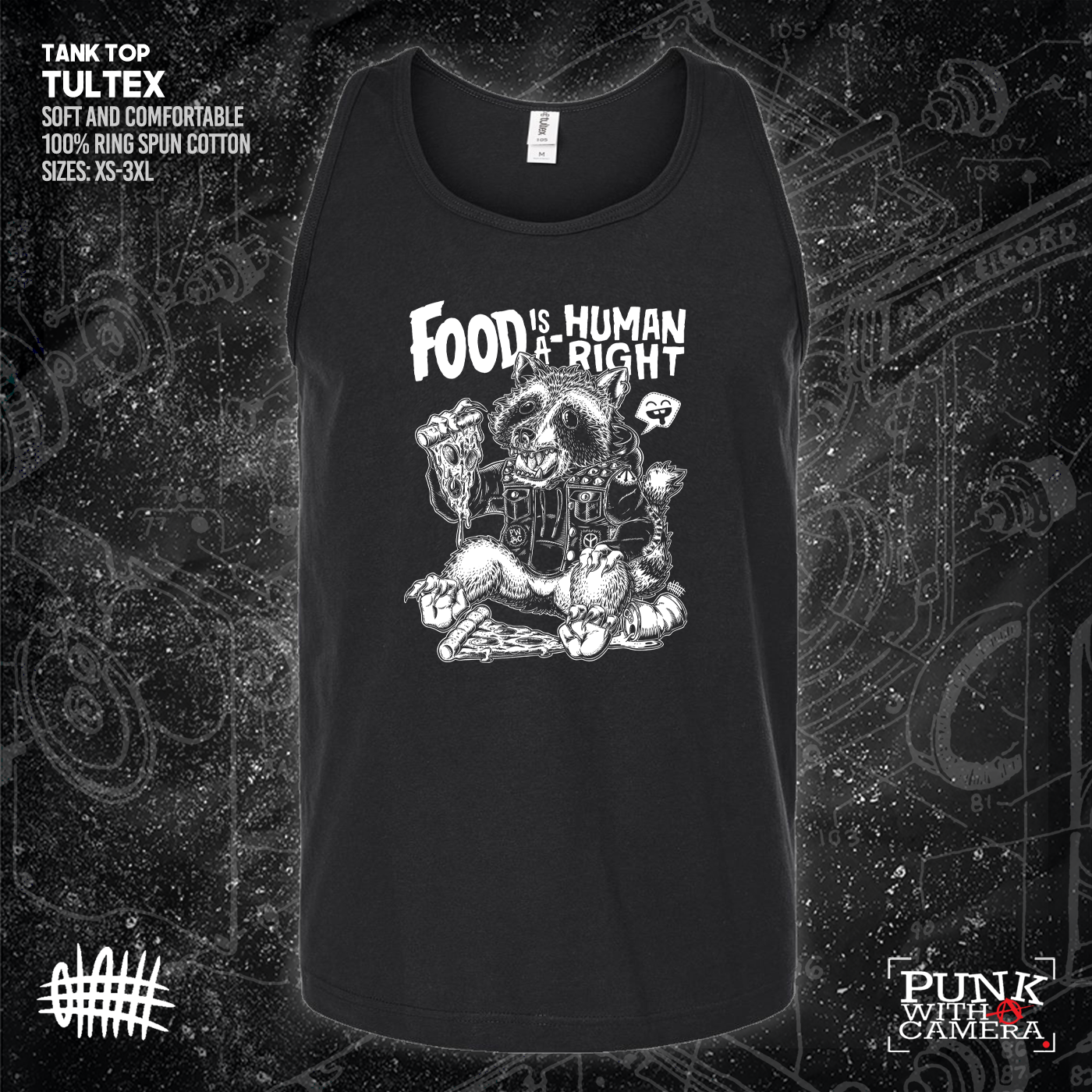 Food Is A Human Right - Olafh Ace - Mutual Aid Design