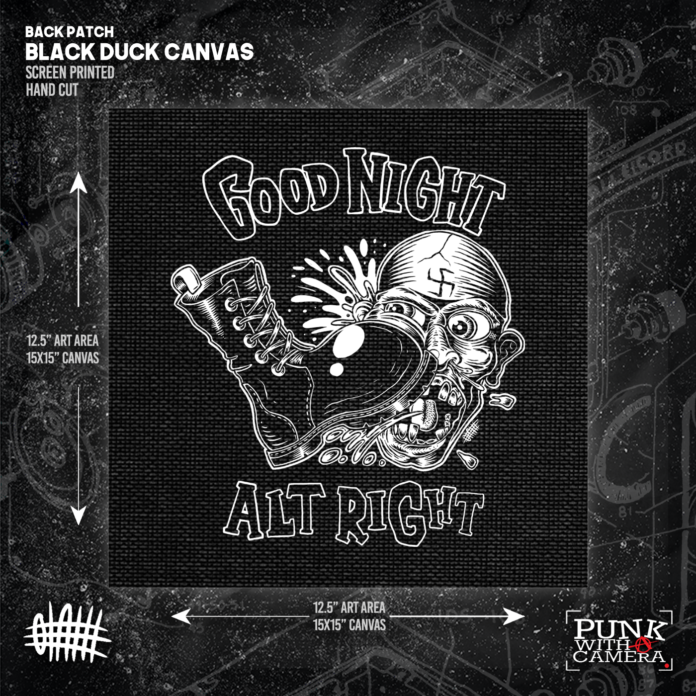 Good Night Alt Right - Backpatch