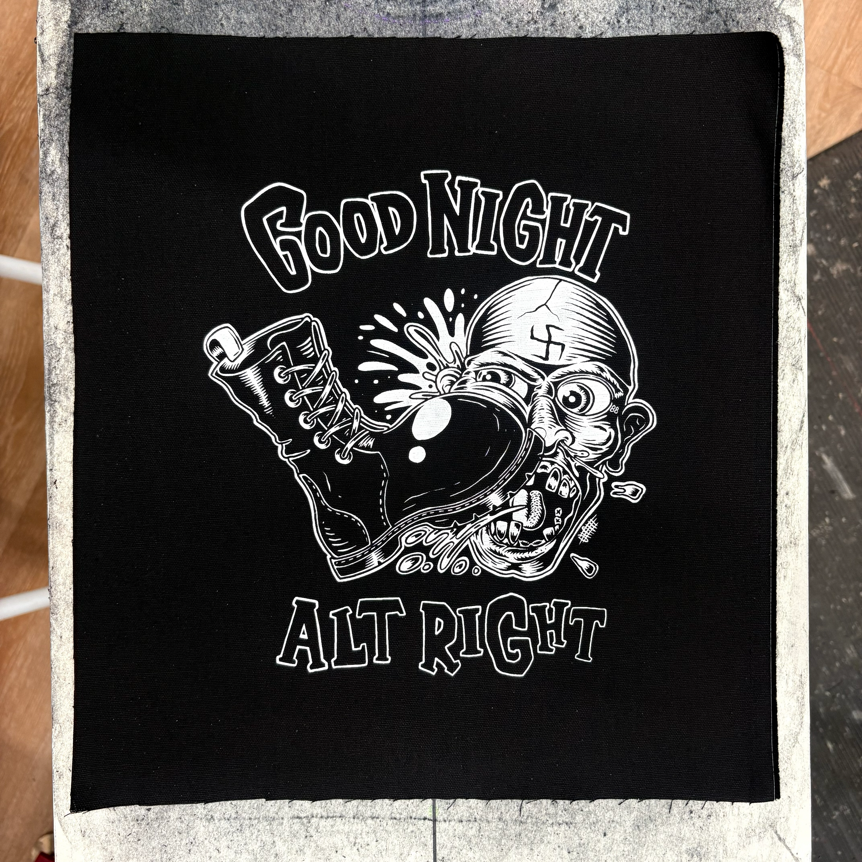 Good Night Alt Right - Backpatch