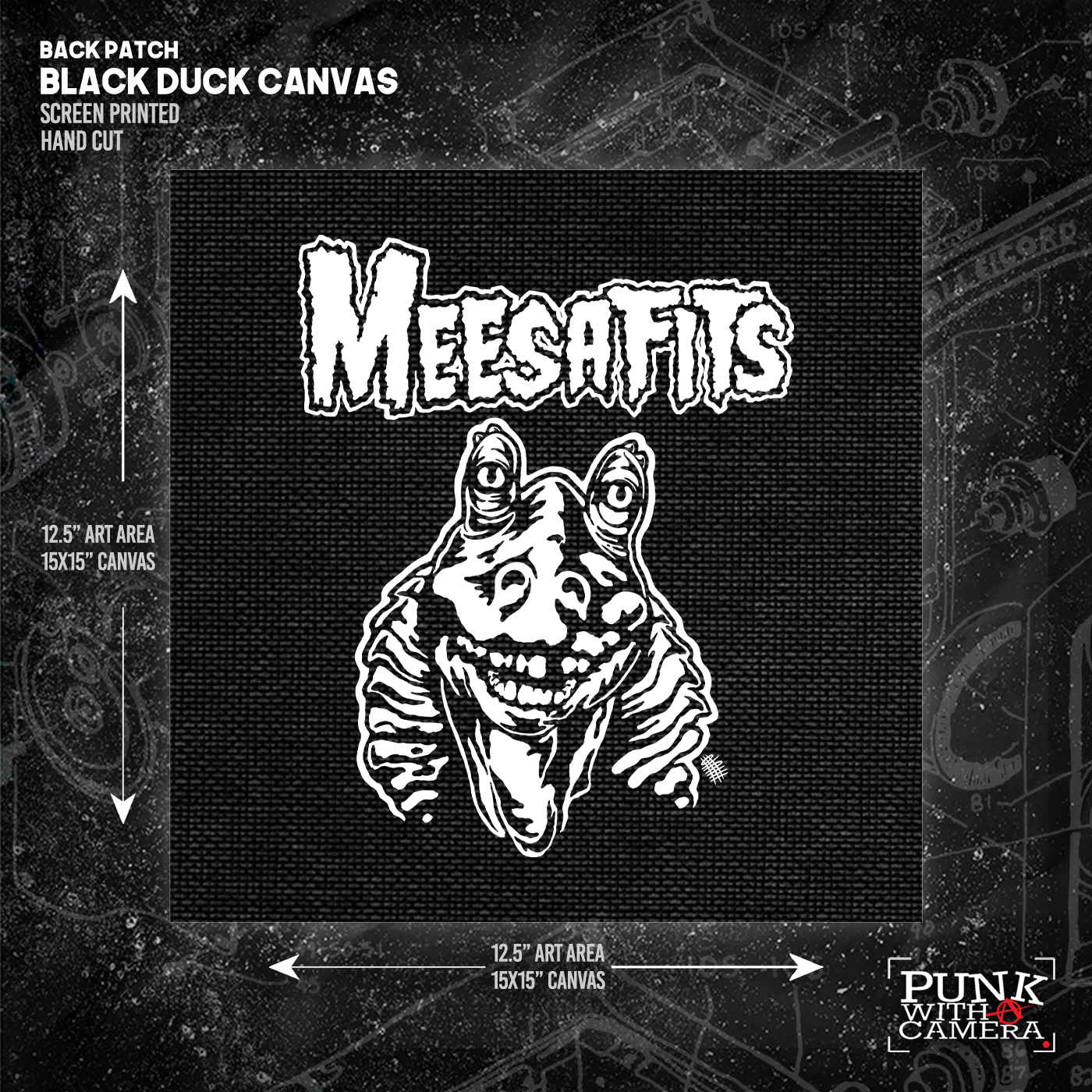 Meesafits - Backpatch