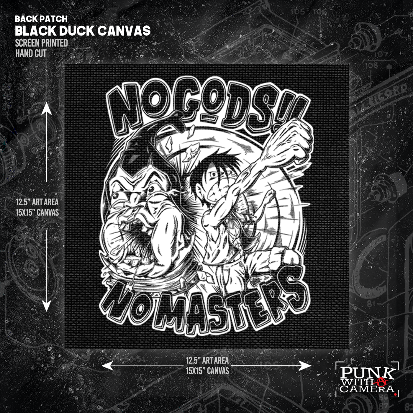 No Gods No Masters - Backpatch
