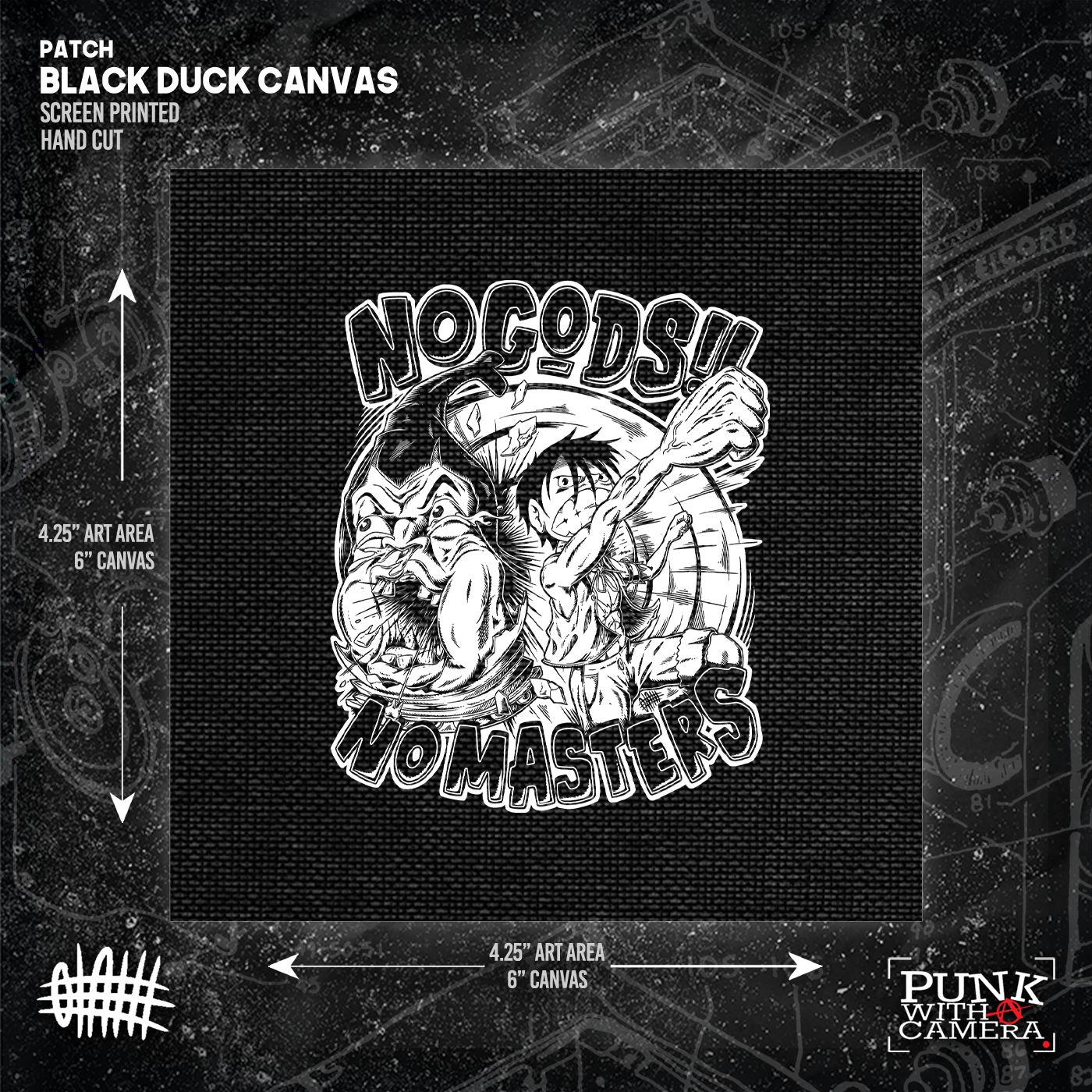 No Gods No Masters - Patch (6x6)