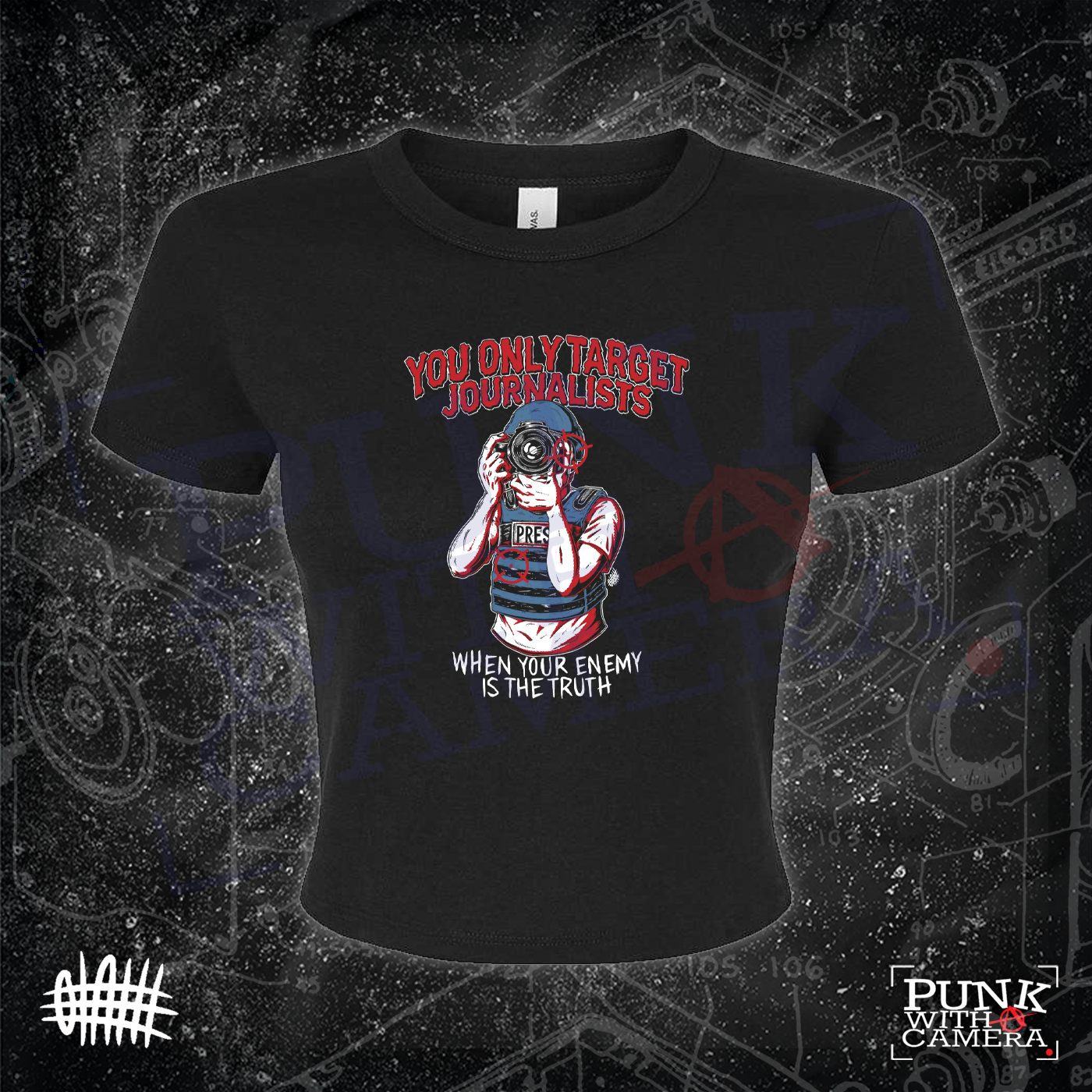 You Only Target Journalists When Your Enemy Is The Truth - Black Shirt 3 Color - Olafh Ace