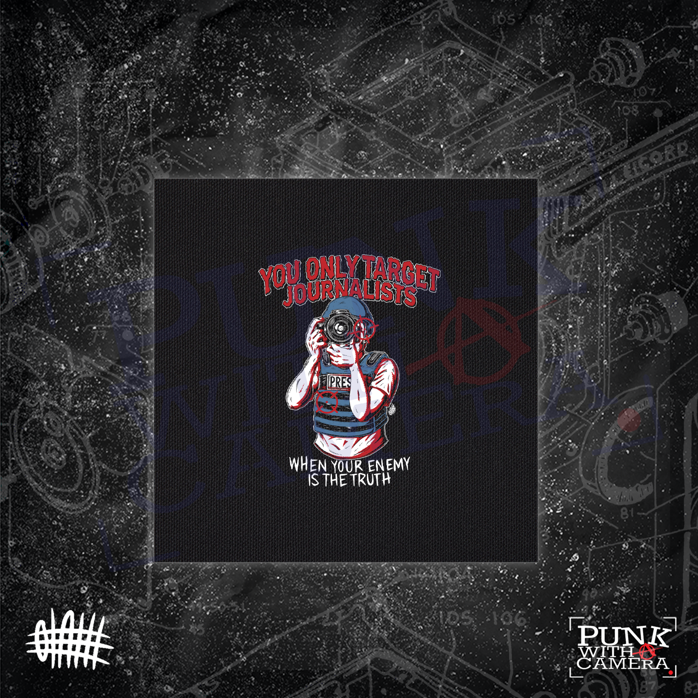 You Only Target Journalists When Your Enemy Is The Truth - Black Shirt 3 Color - Olafh Ace