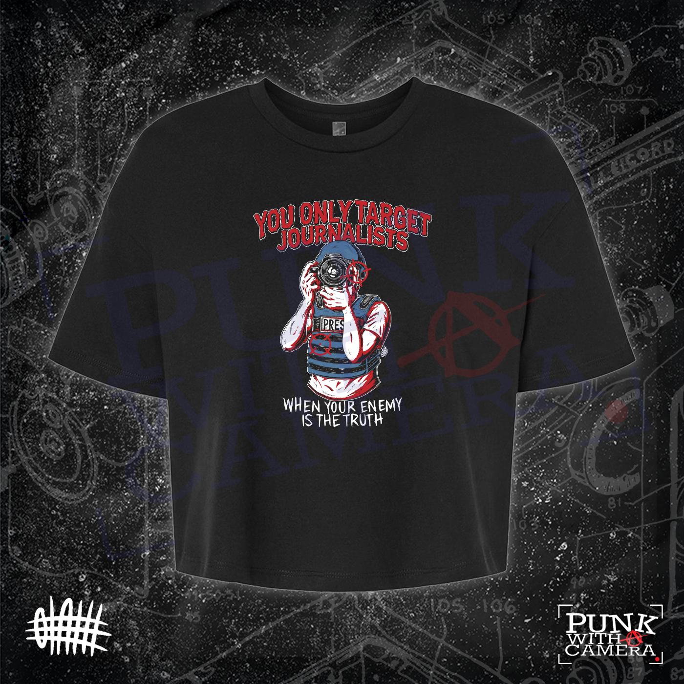 You Only Target Journalists When Your Enemy Is The Truth - Black Shirt 3 Color - Olafh Ace