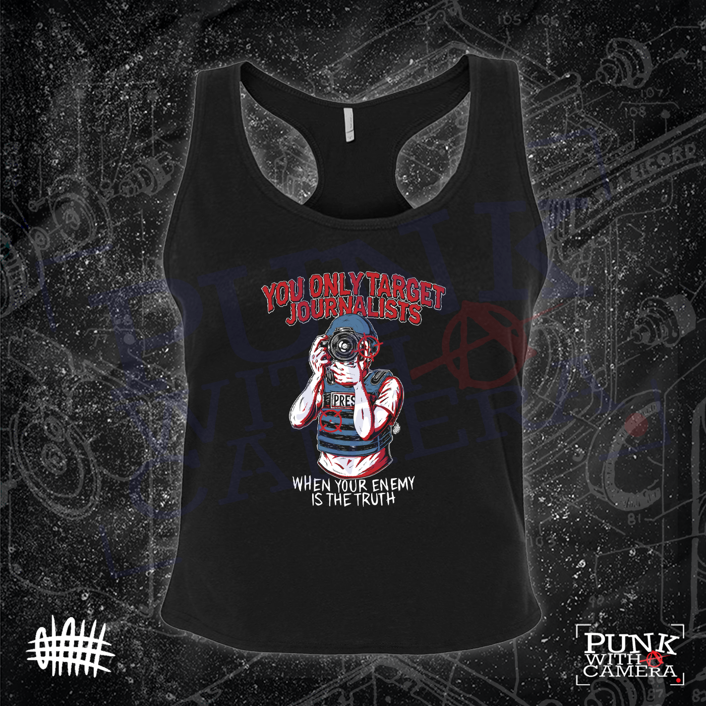 You Only Target Journalists When Your Enemy Is The Truth - Black Shirt 3 Color - Olafh Ace