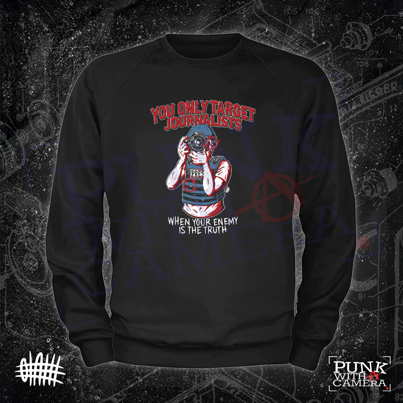 You Only Target Journalists When Your Enemy Is The Truth - Black Shirt 3 Color - Olafh Ace