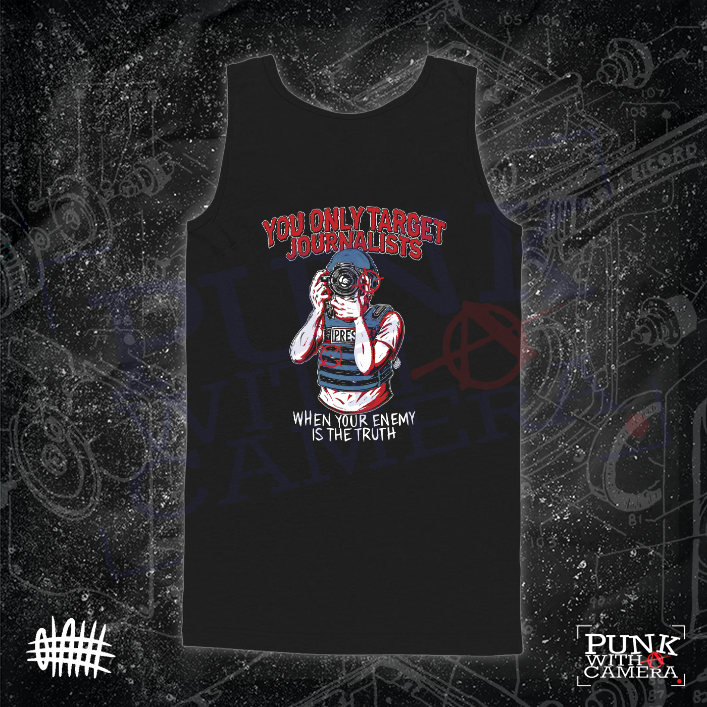 You Only Target Journalists When Your Enemy Is The Truth - Black Shirt 3 Color - Olafh Ace