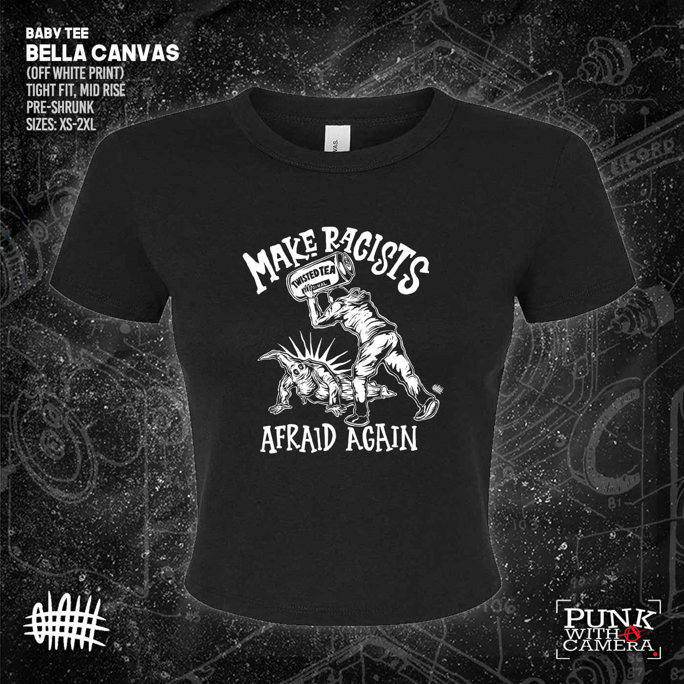 Make Racists Afraid Again - Twisted Tea - Olafh Ace