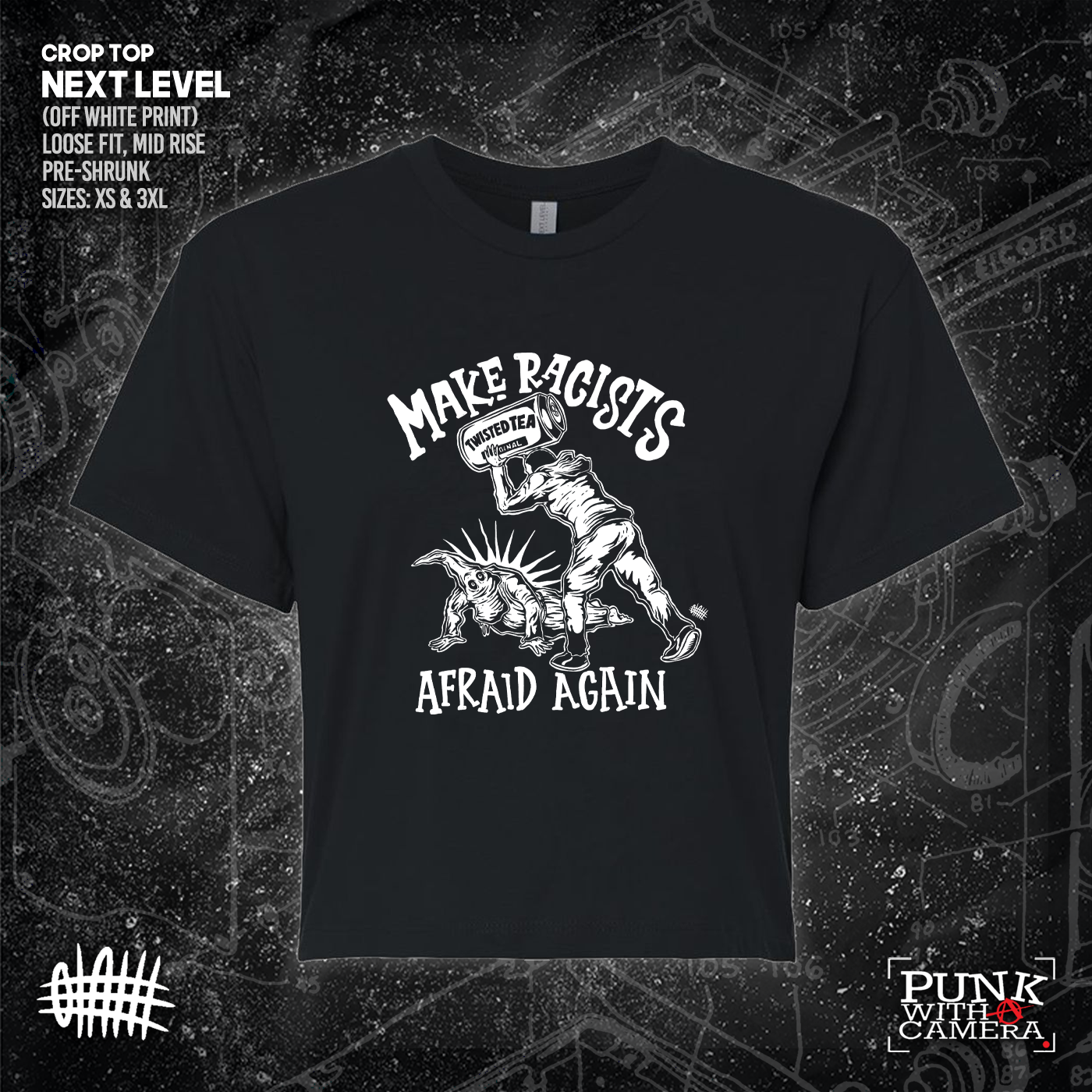 Make Racists Afraid Again - Twisted Tea - Olafh Ace