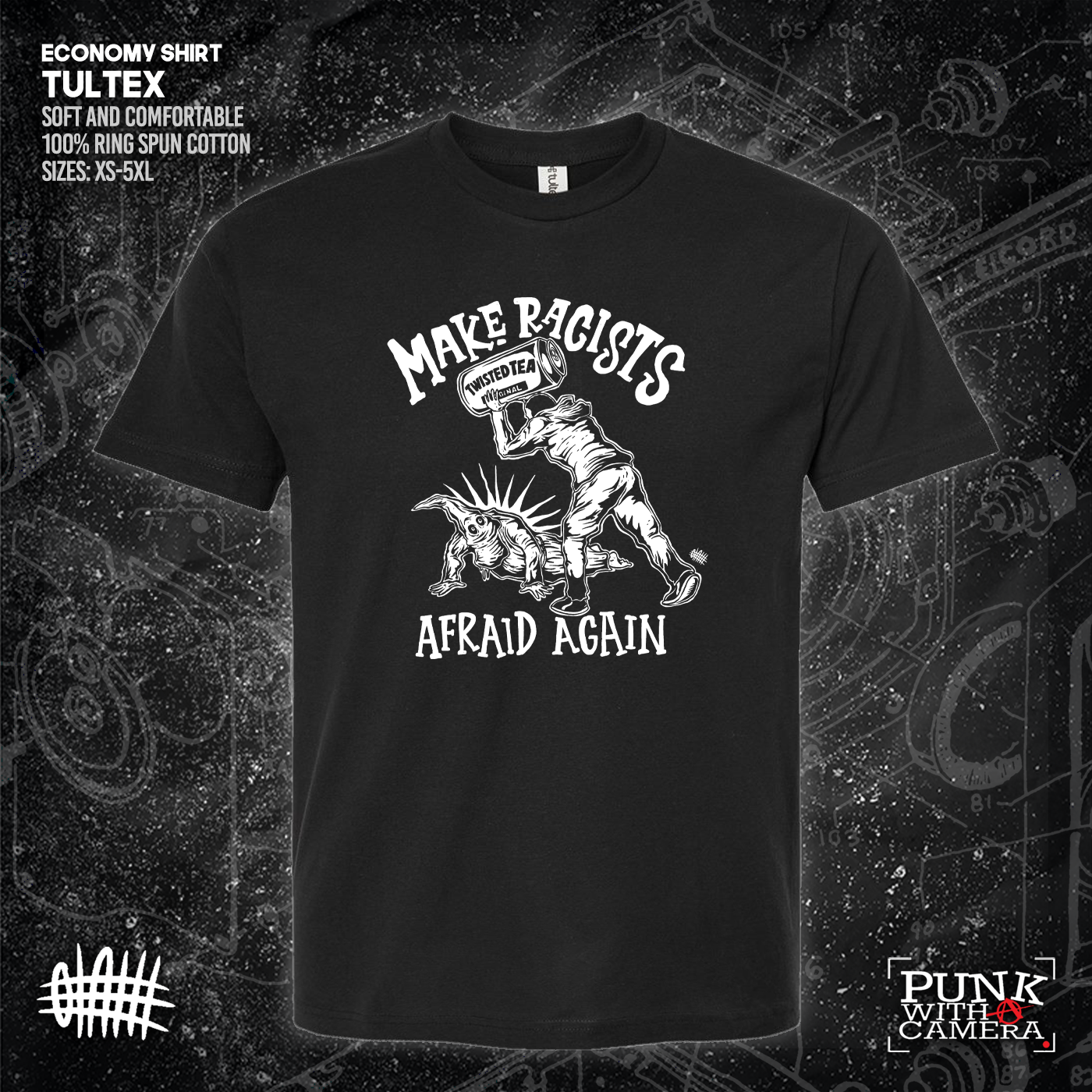 Make Racists Afraid Again - Twisted Tea - Olafh Ace