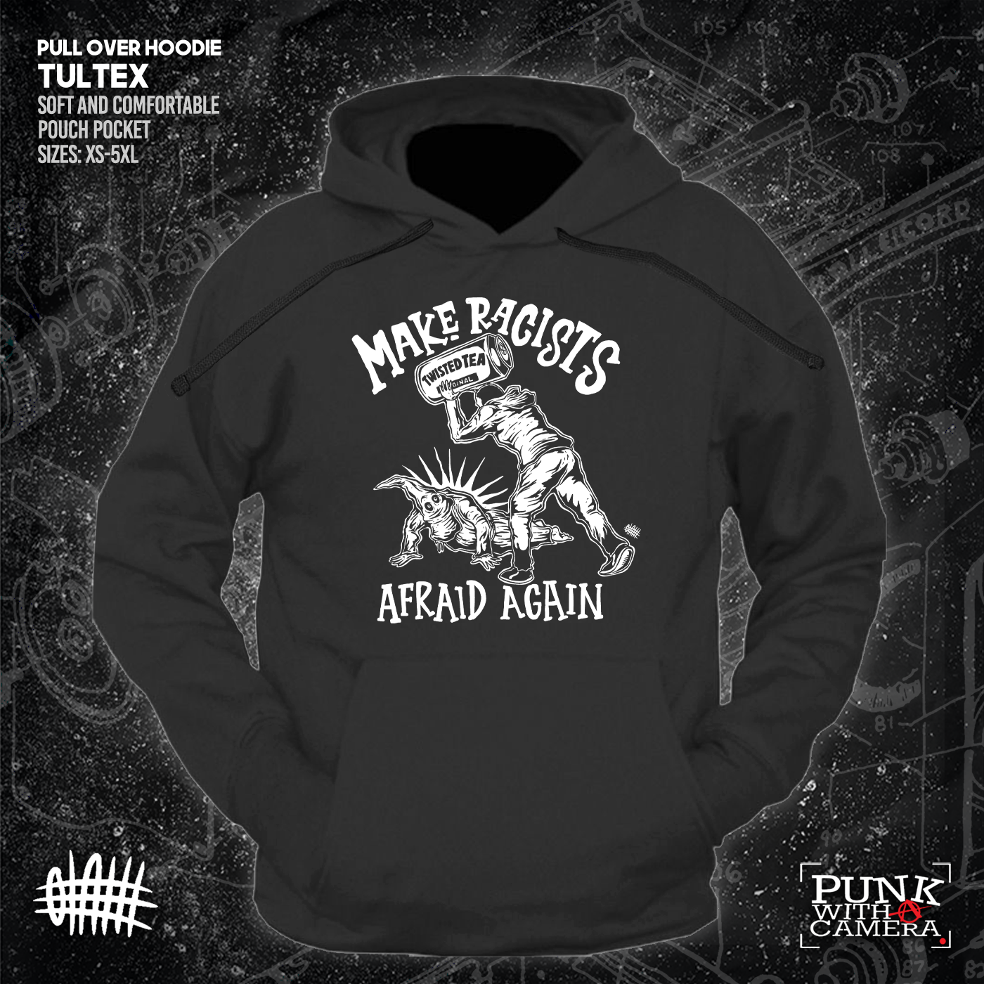 Make Racists Afraid Again - Twisted Tea - Olafh Ace