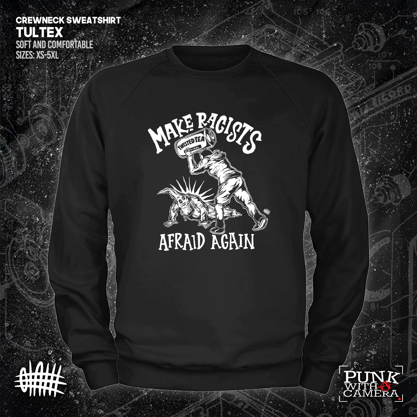 Make Racists Afraid Again - Twisted Tea - Olafh Ace