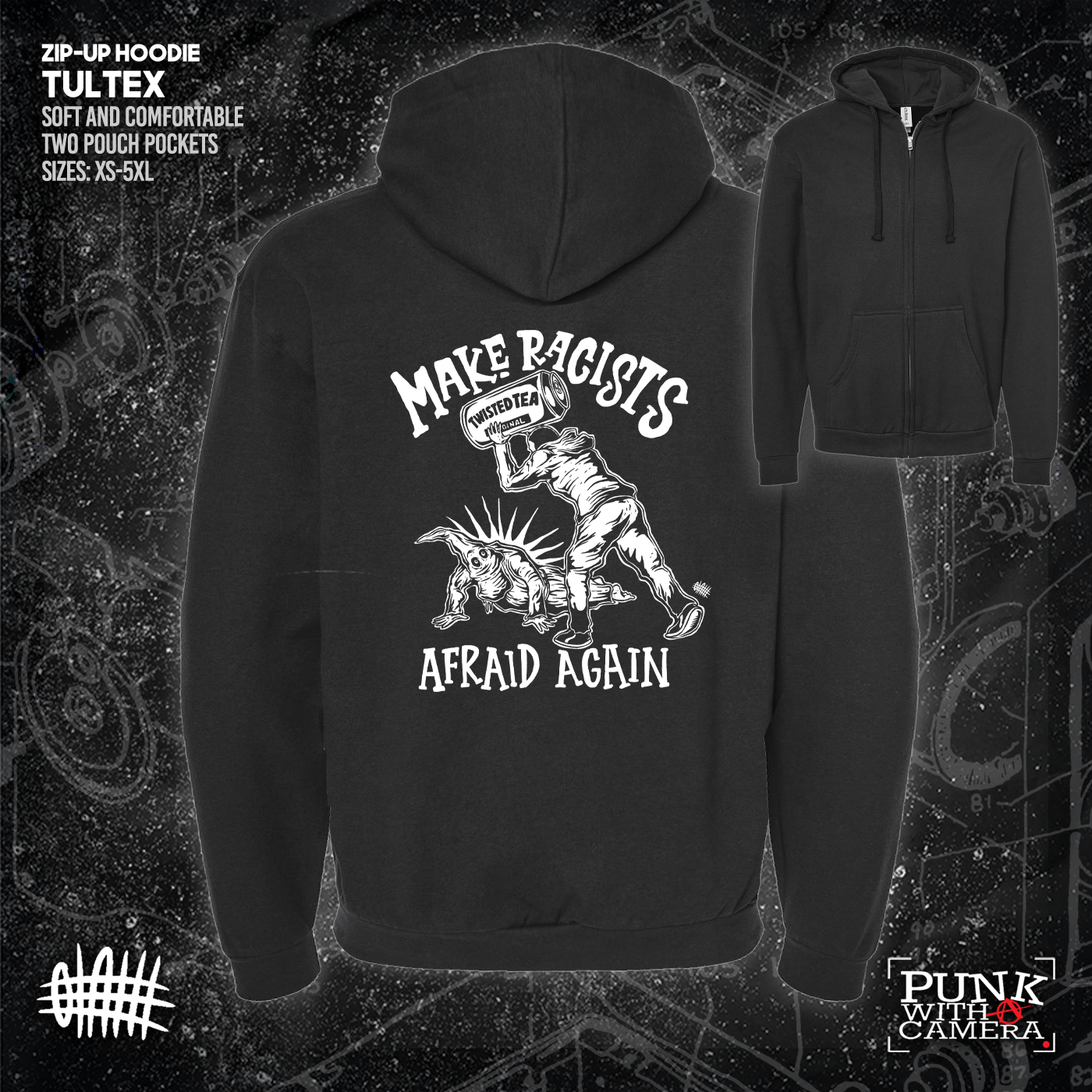 Make Racists Afraid Again - Twisted Tea - Olafh Ace