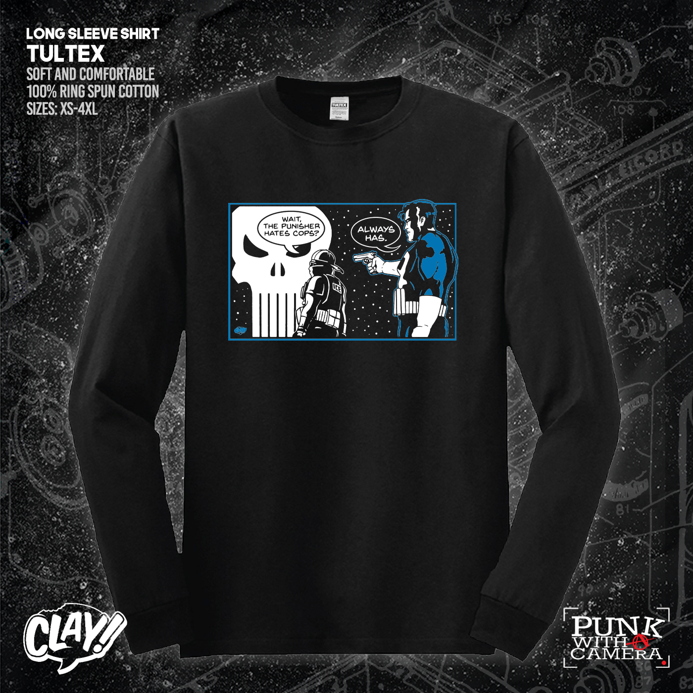Wait, The Punisher Hates Cops? - Always Has - Clay Graham