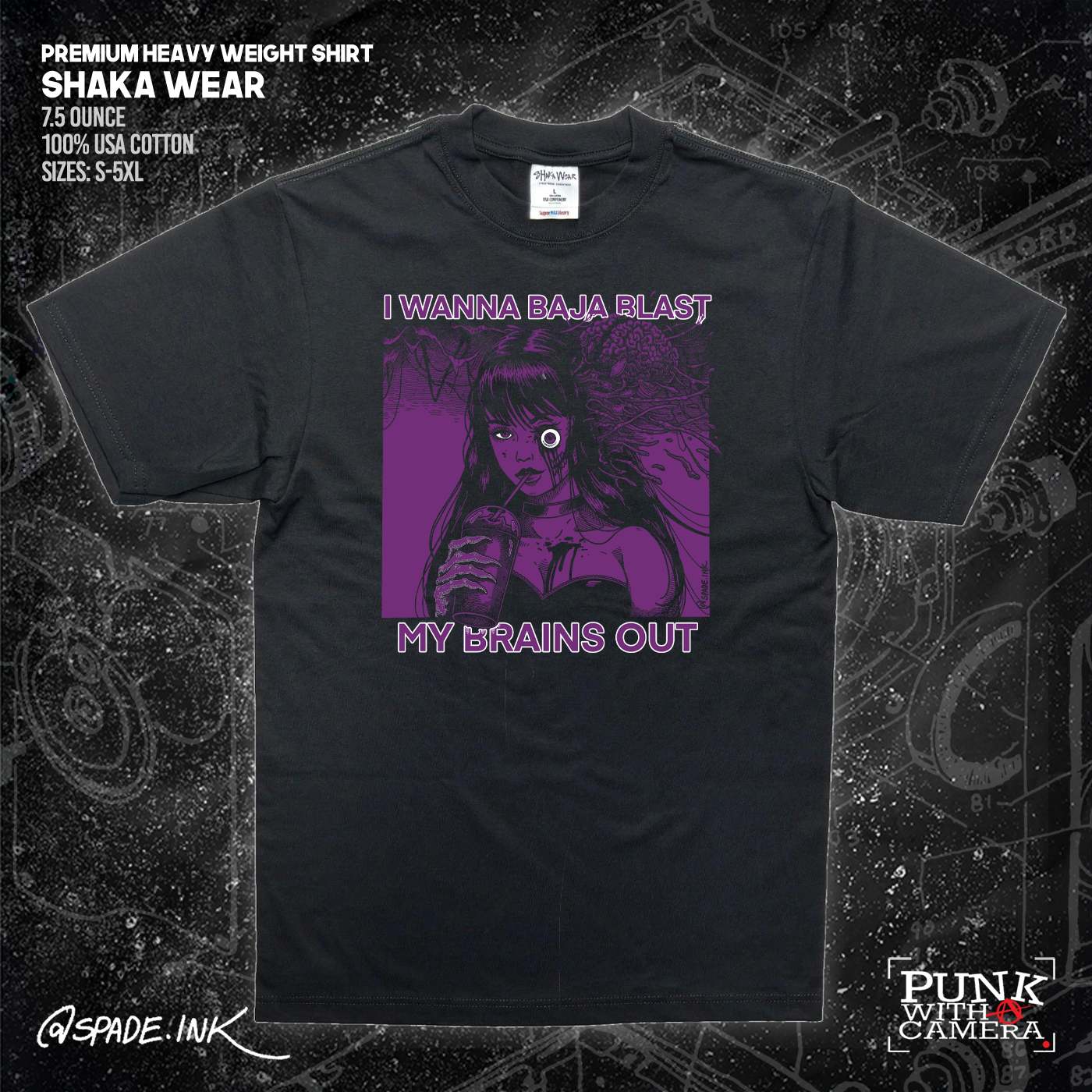 I Want To Baja Blast My Brains Out - Spade.Ink