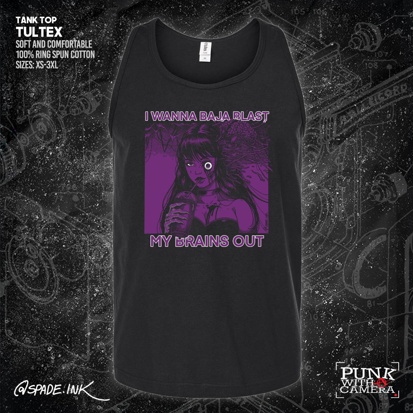 I Want To Baja Blast My Brains Out - Spade.Ink