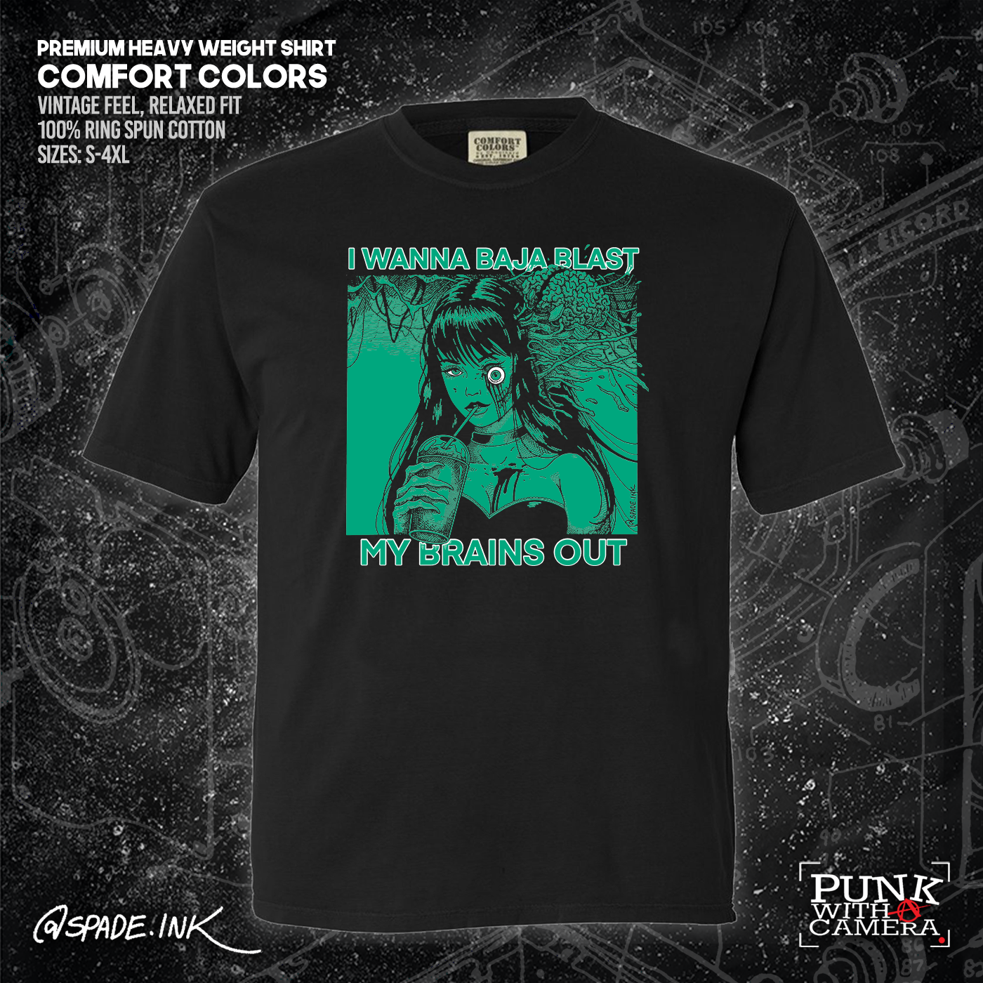 I Want To Baja Blast My Brains Out - Spade.Ink