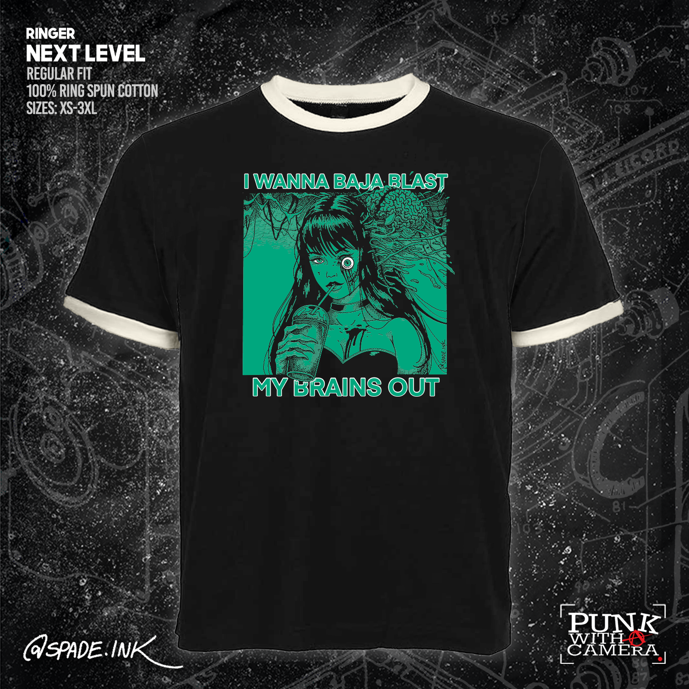 I Want To Baja Blast My Brains Out - Spade.Ink