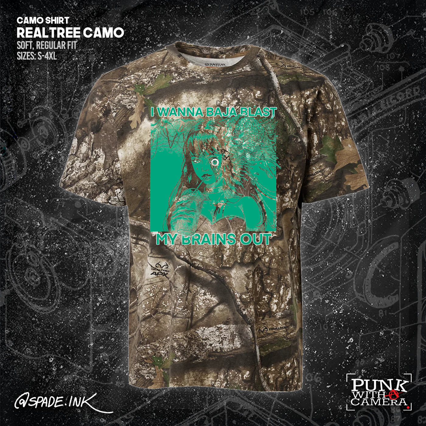 I Want To Baja Blast My Brains Out - Spade.Ink