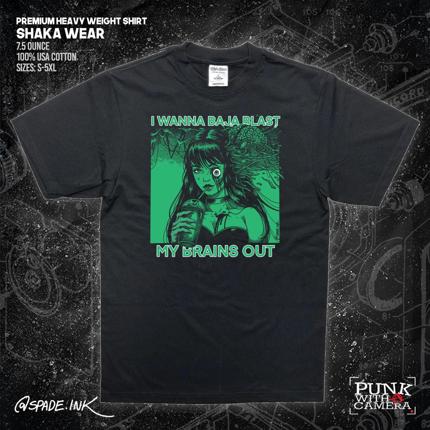 I Want To Baja Blast My Brains Out - Spade.Ink