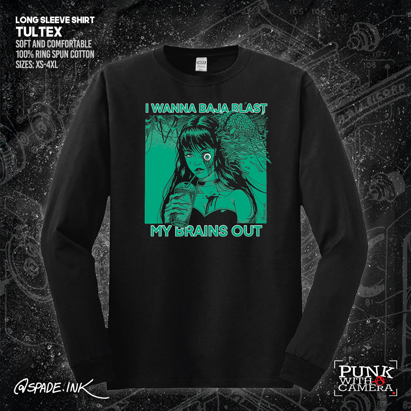 I Want To Baja Blast My Brains Out - Spade.Ink