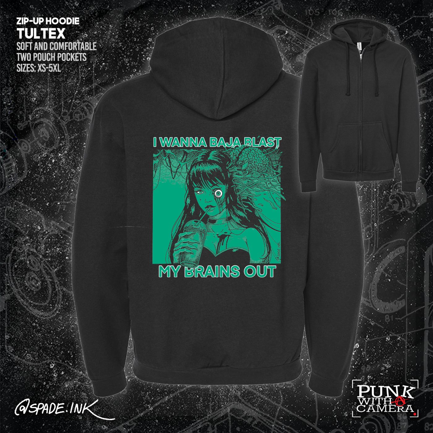 I Want To Baja Blast My Brains Out - Spade.Ink