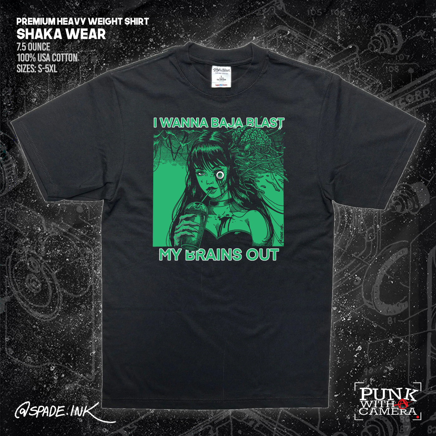 I Want To Baja Blast My Brains Out - Spade.Ink