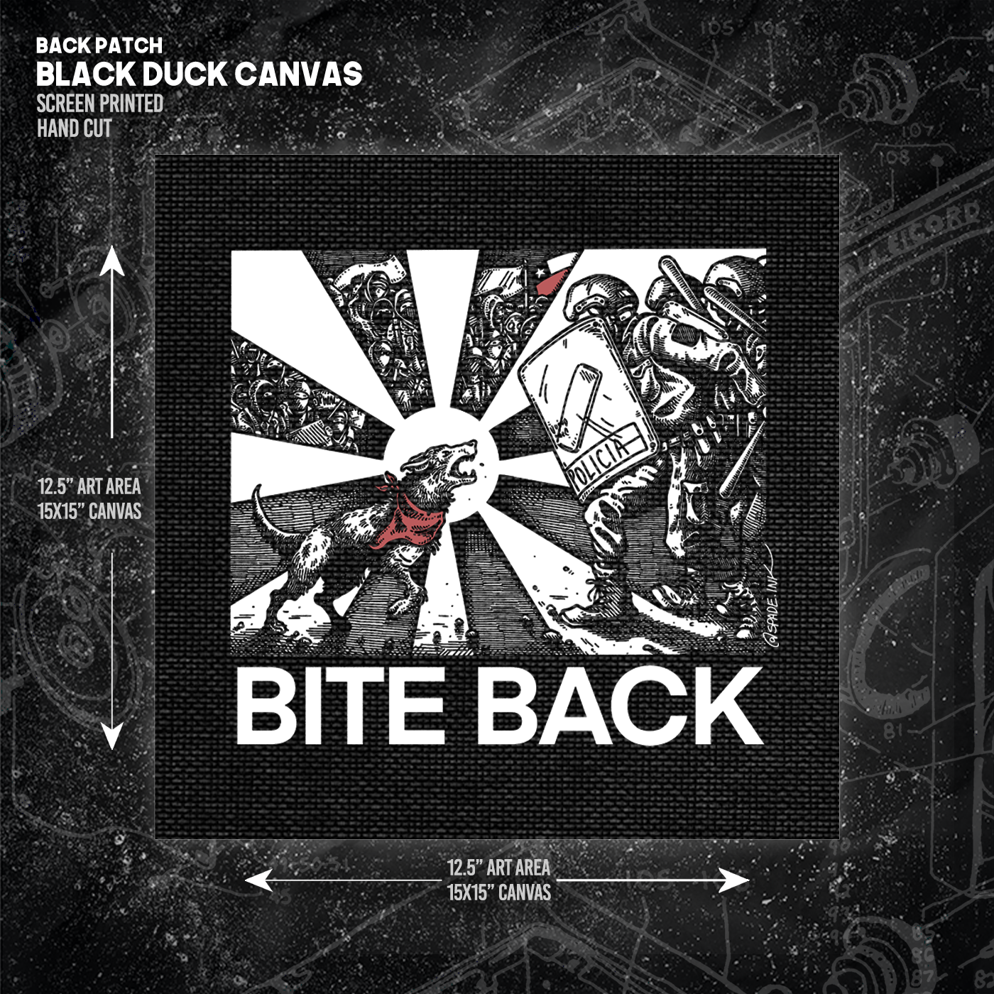 Bite Back - Backpatch
