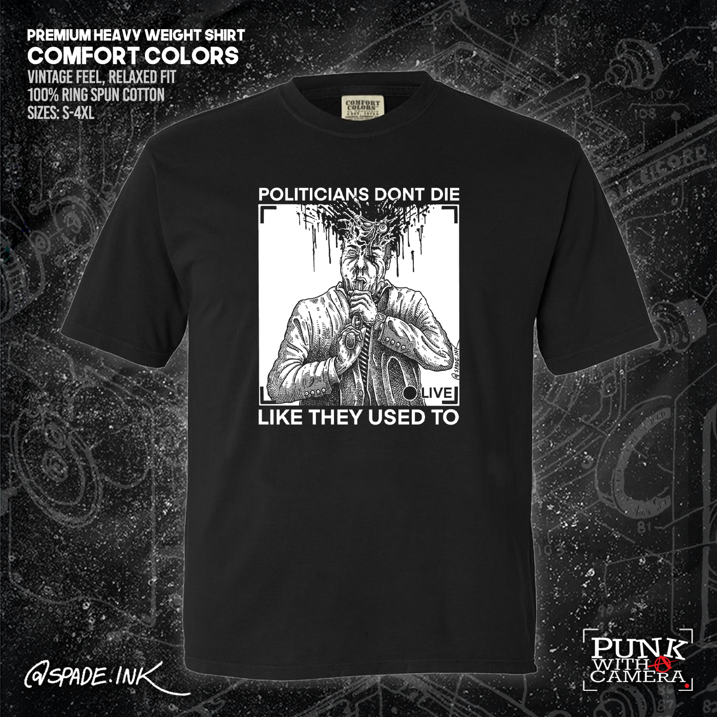 Politicians Don't Die Like They Used To (R. Budd Dwyer) - Spade.Ink