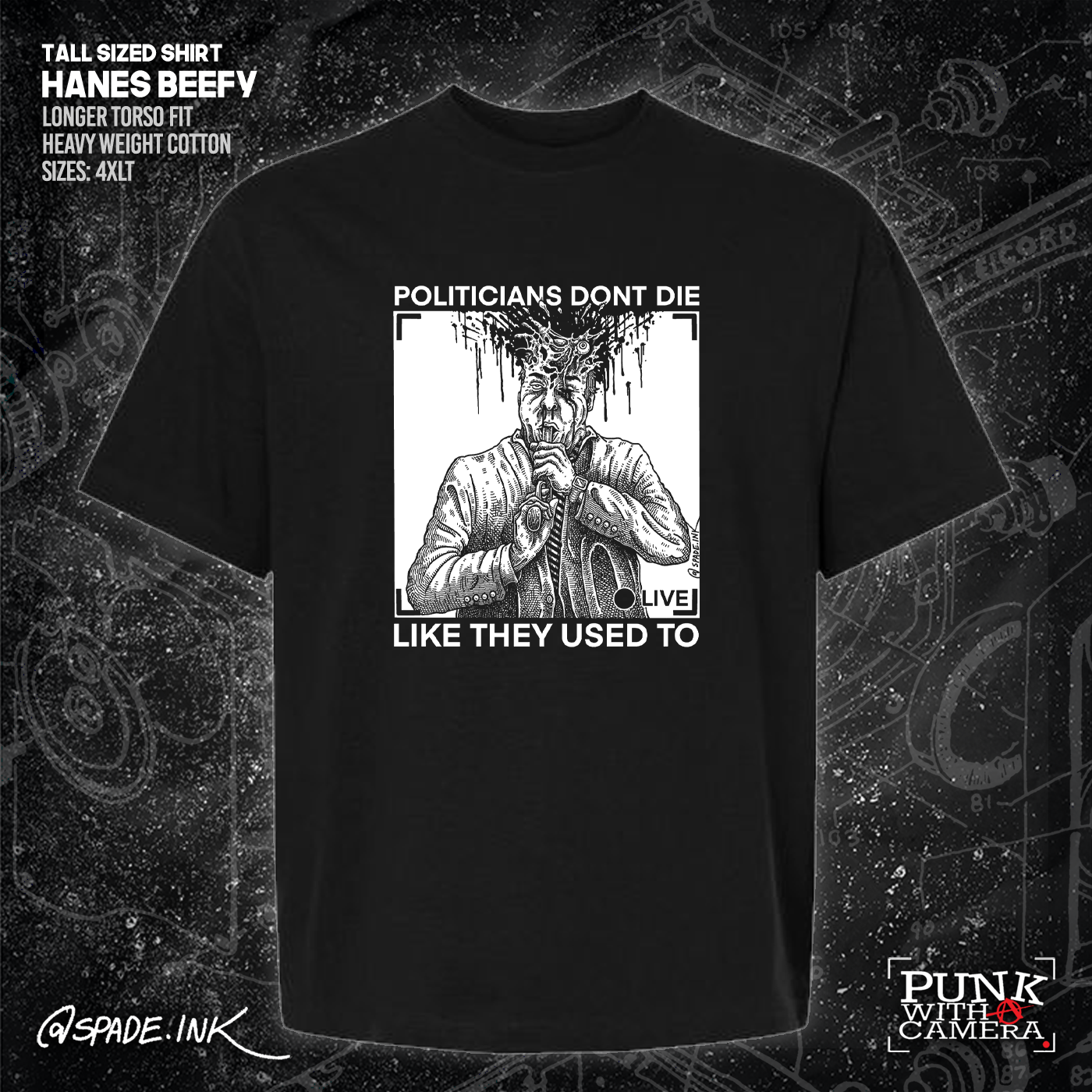 Politicians Don't Die Like They Used To (R. Budd Dwyer) - Spade.Ink