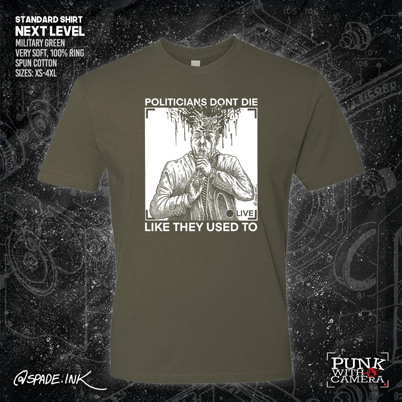 Politicians Don't Die Like They Used To (R. Budd Dwyer) - Spade.Ink