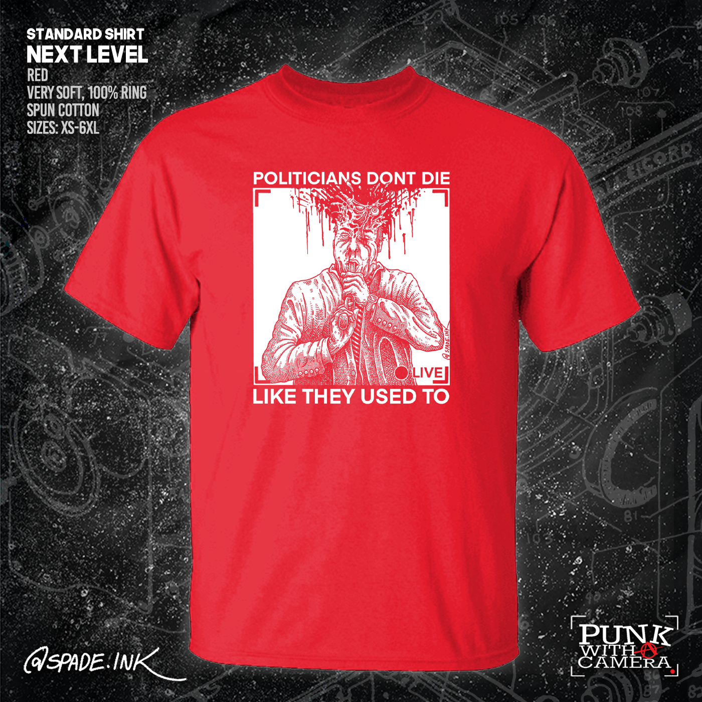 Politicians Don't Die Like They Used To (R. Budd Dwyer) - Spade.Ink