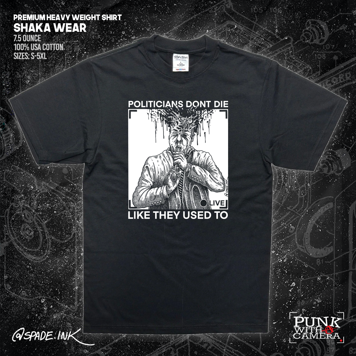 Politicians Don't Die Like They Used To (R. Budd Dwyer) - Spade.Ink